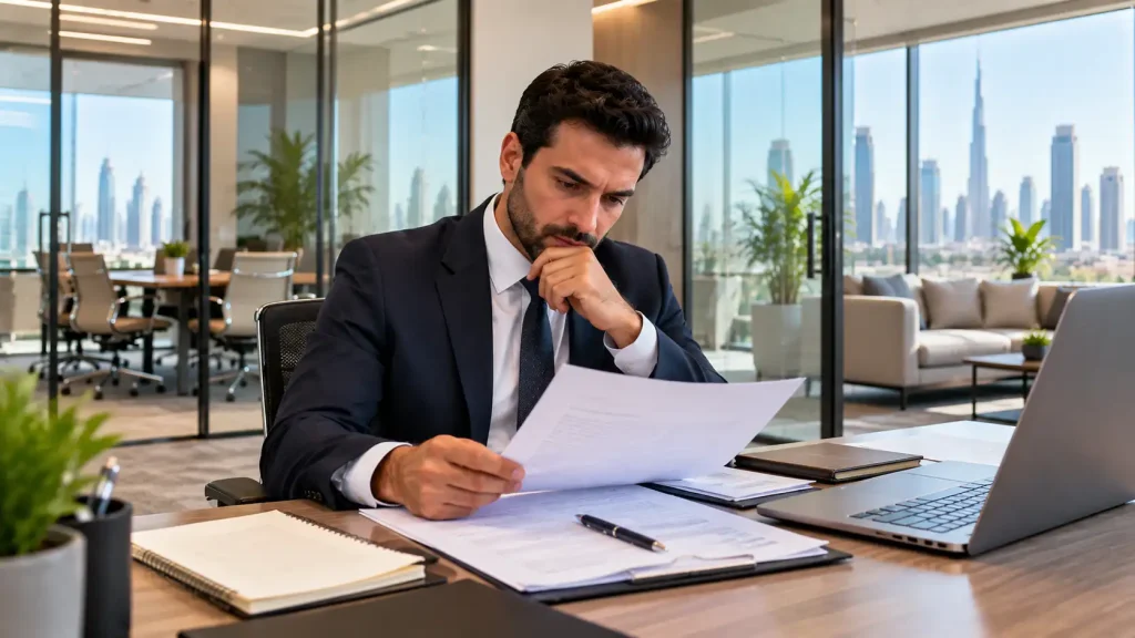 Business Center Contracts in Dubai: Hidden Fees, Exit Clauses & Key Terms business-center-security-deposit-contract