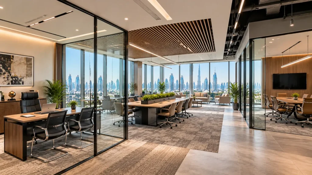 Business Center vs Traditional Office in Dubai: 7 Key Differences Professional office space options in Dubai for startups and established businesses